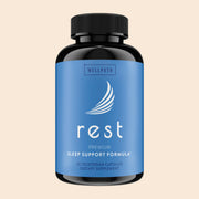 Rest Sleep Aid Supplements - Sleep Support Formula with Valerian Root