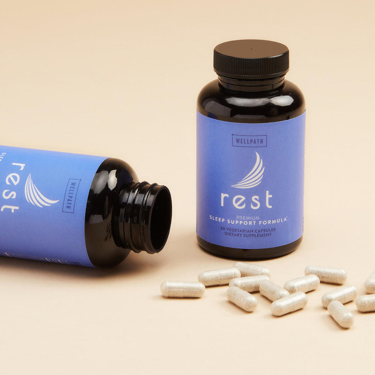 Rest Sleep Aid Supplements - Sleep Support Formula with Valerian Root ...